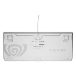 Klawiatura GENESIS Thor 230 TKL Outemu Red Biały