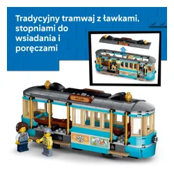 LEGO City 60506 Tramwaj przy plaży, zestaw klocków 7+