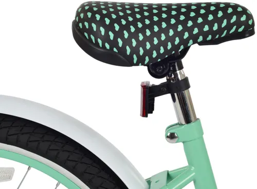 Rower dziecięcy INDIANA Pretty 20 cali dla dziewczynki Miętowy