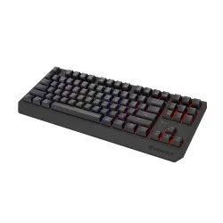 Klawiatura mechaniczna Genesis Thor 230 TKL US RGB Outemu Silent Lemon Czarny