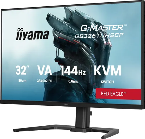 iiyama G-Master GB3261UHSCP-B1 Red Eagle - 144Hz | 4K | VA | 31.5''