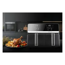 Air Fryer Frytkownica beztłuszczowa ELDOM FR200 Fritela 9l z podwójnym koszem