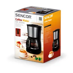 Кофеварка капельная Sencor SCE 3050SS