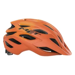 Kask rowerowy MET Veleno pomarańczowy