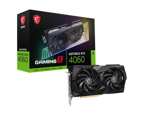 Karta graficzna MSI GeForce RTX 4060 GAMING X 8GB GDDR6 128bit DLSS