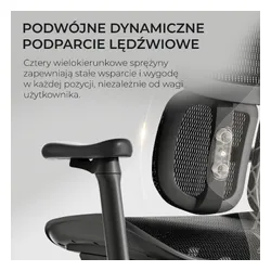 Fotel SIHOO Doro S100 Czarny