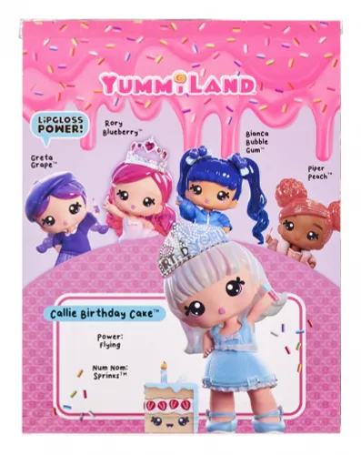 Mga Doll Yummiland Большая помада для губ, Калли Торт на день рождения