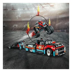 Конструктор Lego Technic фургон и трюк мотоцикл (42106)