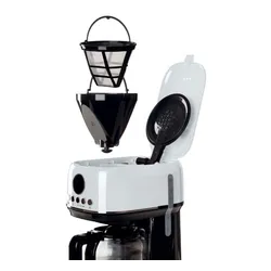 Ekspres ARIETE Moderna 1396/01 Biało-czarny