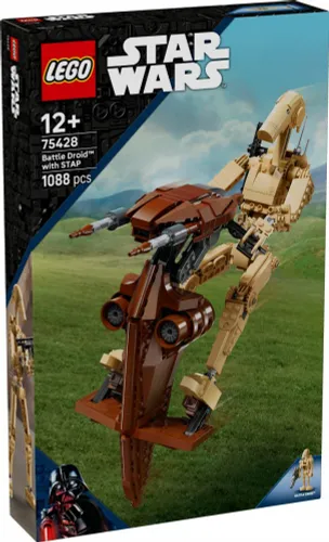 LEGO Klocki Star Wars 75428 Droid bojowy z platformą STAP
