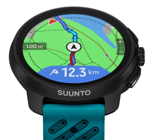 Zegarek sportowy Suunto Race 2 Wave Blue 49mm GPS Niebieski