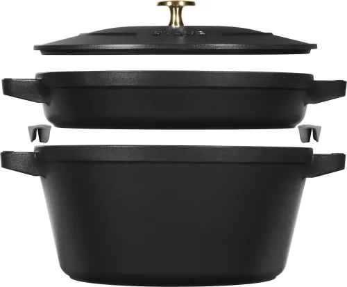 Zestaw garnków Staub 40508-383-0 Indukcja Żeliwo 3 elementy
