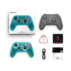 Pad GameSir HRG7111 Nova Neon Teal.do PC Nintendo Switch Androis iOS Bezprzewodowy/Przewodowy Niebiesko-Zielony