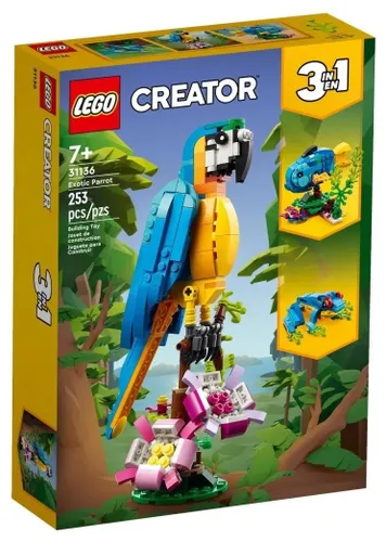 LEGO Creator 3in1 31136 экзотический попугай