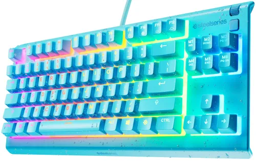 Klawiatura STEELSERIES Apex 3 TKL US Niebieski