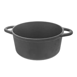 Garnek żeliwny z pokrywką 2,7 l