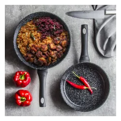 GERLACH Granitex 2 szt. - zestaw patelni ceramicznych