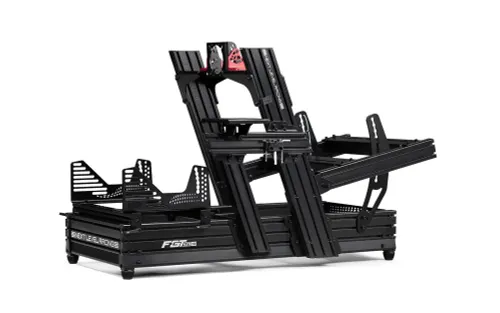 Fotel Next Level Racing NLR-E026 F-GT Elite 160 Front & Side Mount Edition Wyścigowy do 150kg Czarny