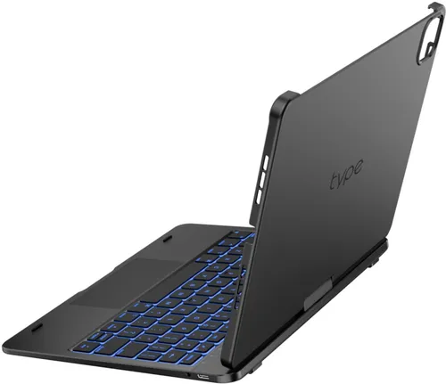 Etui na iPad Air / iPad Pro TYPECASE Flexbook Touch Szary Klawiatura