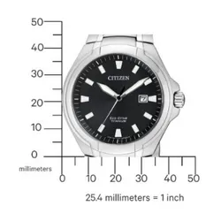 Zegarek CITIZEN Super Titanium BM7430-89E Srebrny