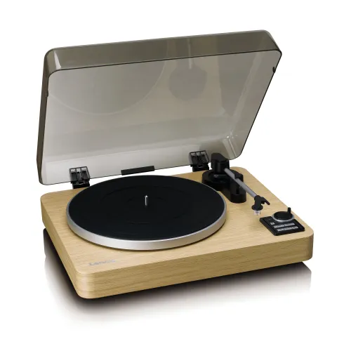 Gramofon Lenco LBTA-166SI Automatyczny Napęd paskowy Przedwzmacniacz Bluetooth Brązowy