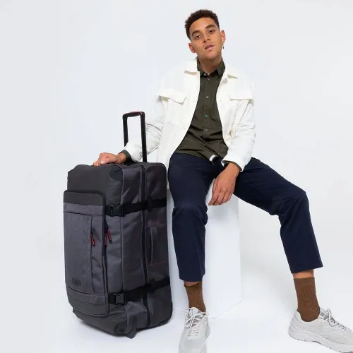 Eastpak Tranverz L CNNCT seyahat çantası-cnnct accent grey