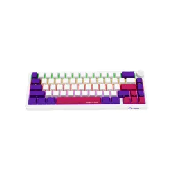 Klawiatura mechaniczna Lorgar KBP70MW Toxic Purple Biały