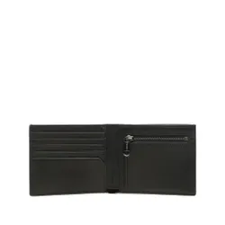 Большой мужской кошелек Calvin Klein Modern Metal Bifold 5cc с монетой K50K510612 BAX