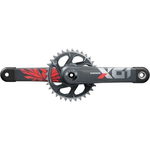 Mechanizm korbowy SRAM X01 Eagle DUB czerwony