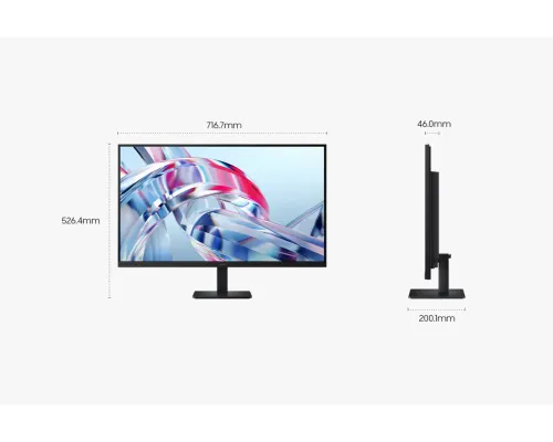Monitor Samsung ViewFinity S32H700EAU 32" 4K VA 60Hz 5ms