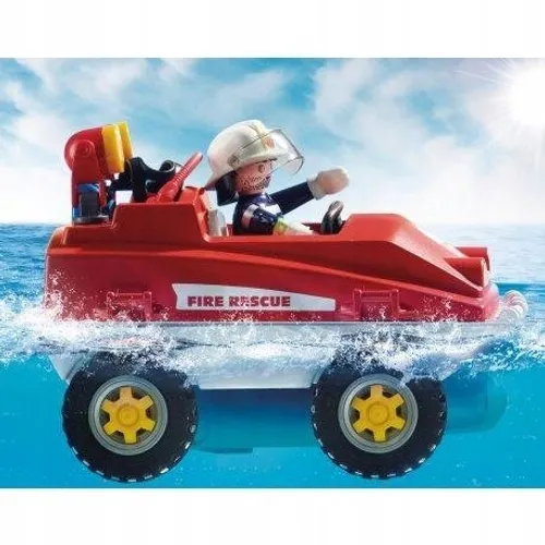 Комплект Пожарной Охраны Playmobil 9503 С Мотором