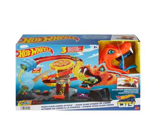 Hot Wheels City Odjazdowa pizza - Atak kobry