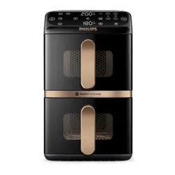 Air Fryer Frytkownica beztłuszczowa PHILIPS Ovi Dual Basket NA462/70 10l 6 automatycznych programów