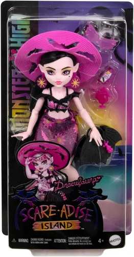 Lalka MONSTER HIGH Wyspa Straszy-raj Draculaura HRP66