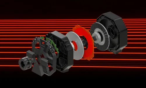 Kierownica Thrustmaster T598 Direct Axial Drive do PC, PS4, PS5 Force Feedback + Słuchawki Sony INZONE H5 Czarny