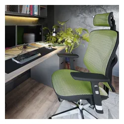 Fotel DIABLO CHAIRS V-Basic Czarno-zielony