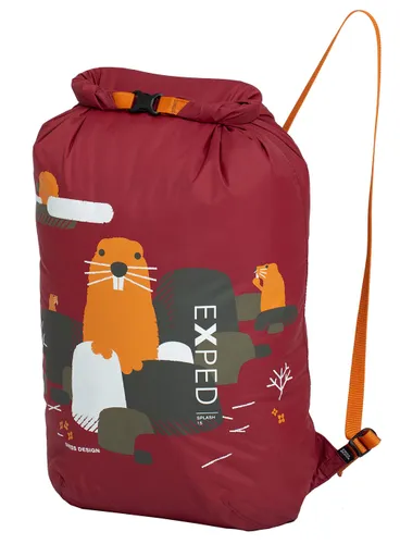 Рюкзак водонепроницаемый мешок Exped Splash 15-burgundy marmot