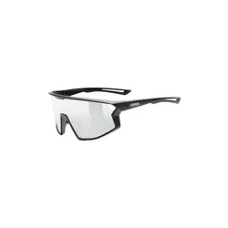 Okulary rowerowe Uvex Skyryse - black matt/silver