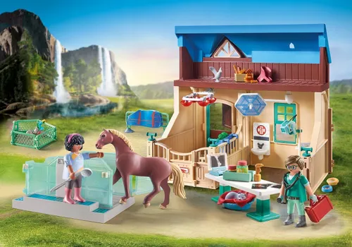 Playmobil 71352 иппотерапия и лечение животных