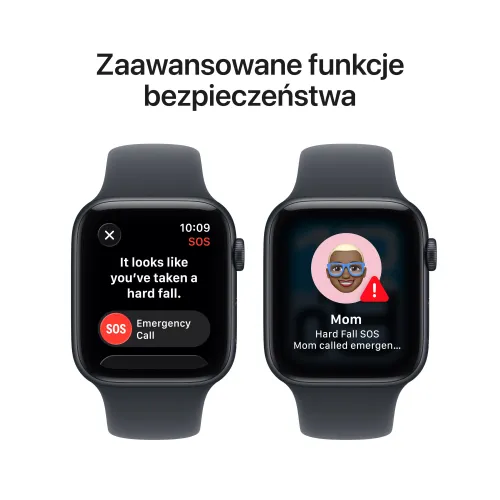 Apple Watch SE 3gen GPS + Cellular 40mm koperta z aluminium (północ) + pasek sportowy rozmiar S/M (północ) 2025