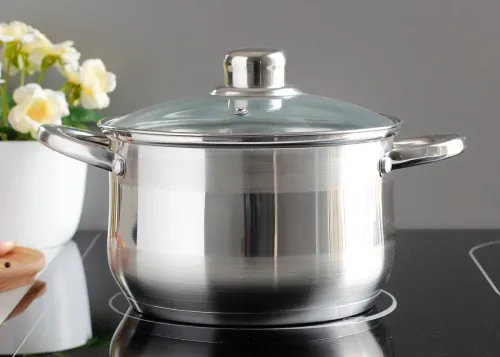 Garnek ze stali nierdzewnej z pokrywką TADAR LUZON 2,4 l