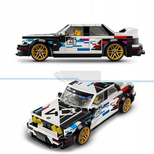 LEGO Speed Champions 77263 BMW M3 (E30), zestaw klocków 9+