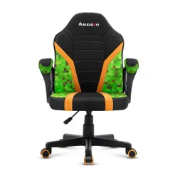 Fotel HUZARO Ranger 1.0 Pixel Mesh Czarno-zielony