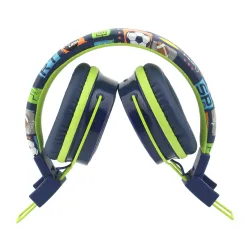 Słuchawki bezprzewodowe GoGEN HBTM 32BL Nauszne Bluetooth 4.2 Dla dzieci Niebieski