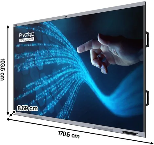 Monitor PRESTIGIO SOLUTIONS PSMB011P751 75" 3840x2160px IPS