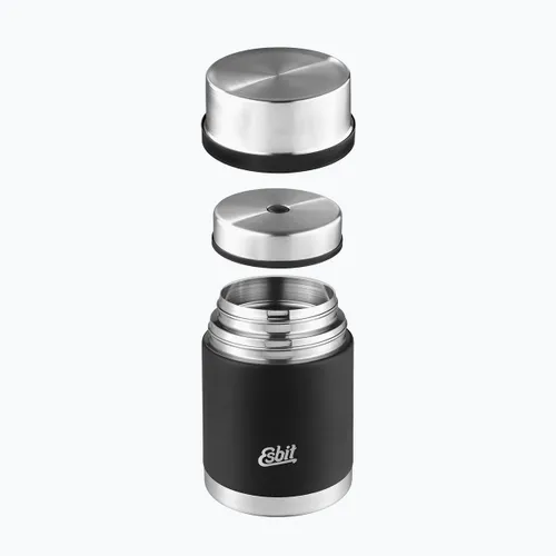 Termos na żywność Esbit Sculptor Stainless Steel Food Jug 1000 ml black