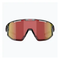 Okulary przeciwsłoneczne Bliz Vision transparent dark grey/brown red multi