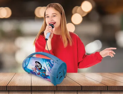 Głośnik mobilny LEXIBOOK Disney Stitch BTP585DZ Niebieski