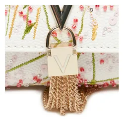 Valentino Divina Geantă De Brodat Vbs7je03 Bianco / Multi
