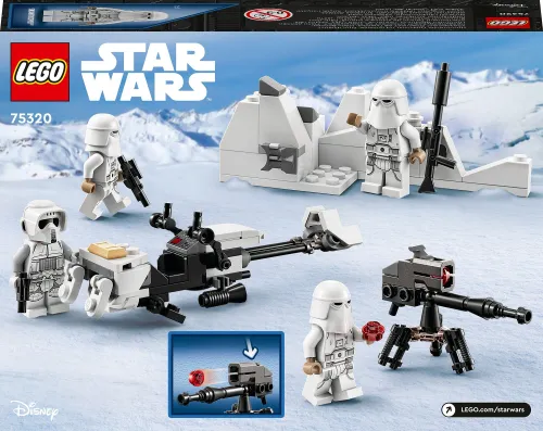 LEGO 75320 Star Wars Zestaw bitewny ze szturmowcem śnieżnym